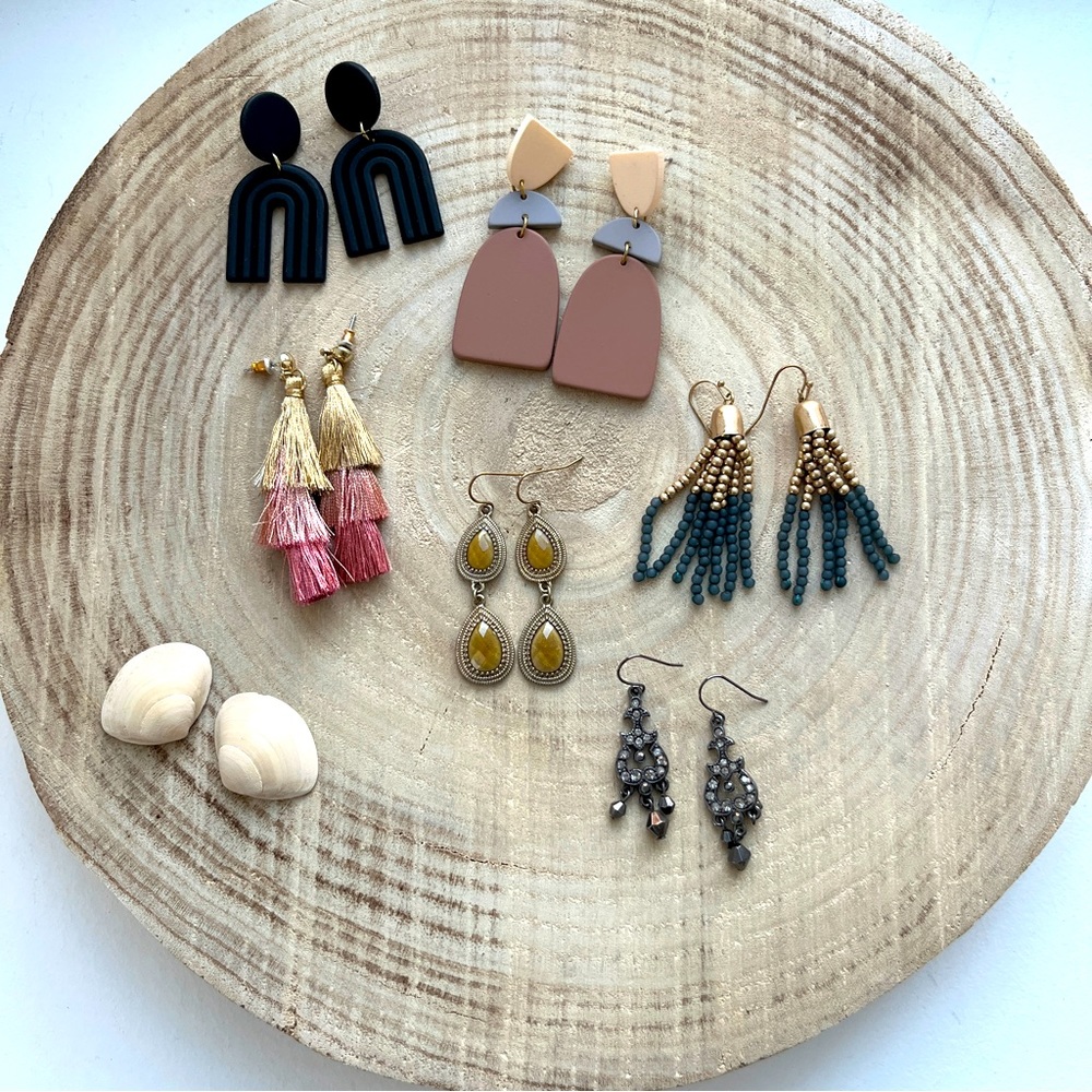 SHEIN earrings - 6 pairs